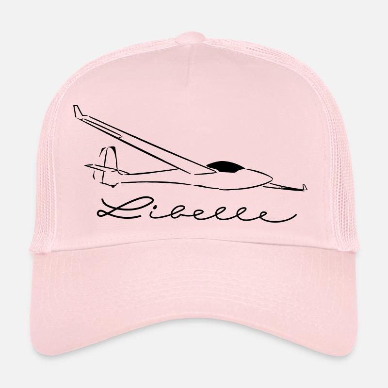 libelle_winglets_ohne_fah - Trucker Cap - Hellrosa