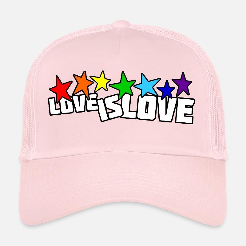 L'amour est amour Casquette trucker 