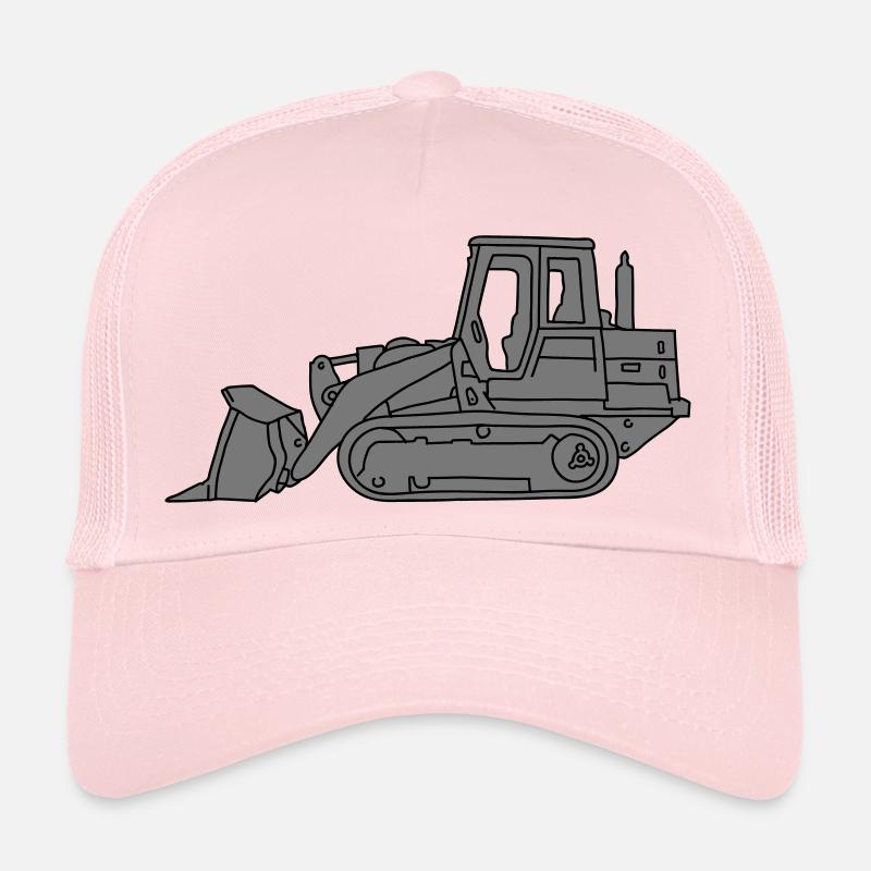 Bulldozer bouteur 2 Casquette trucker 