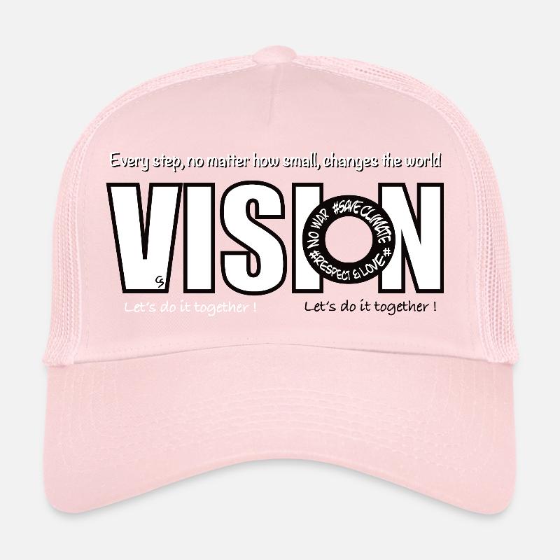Motif de vision inspirante Graphique Casquette trucker