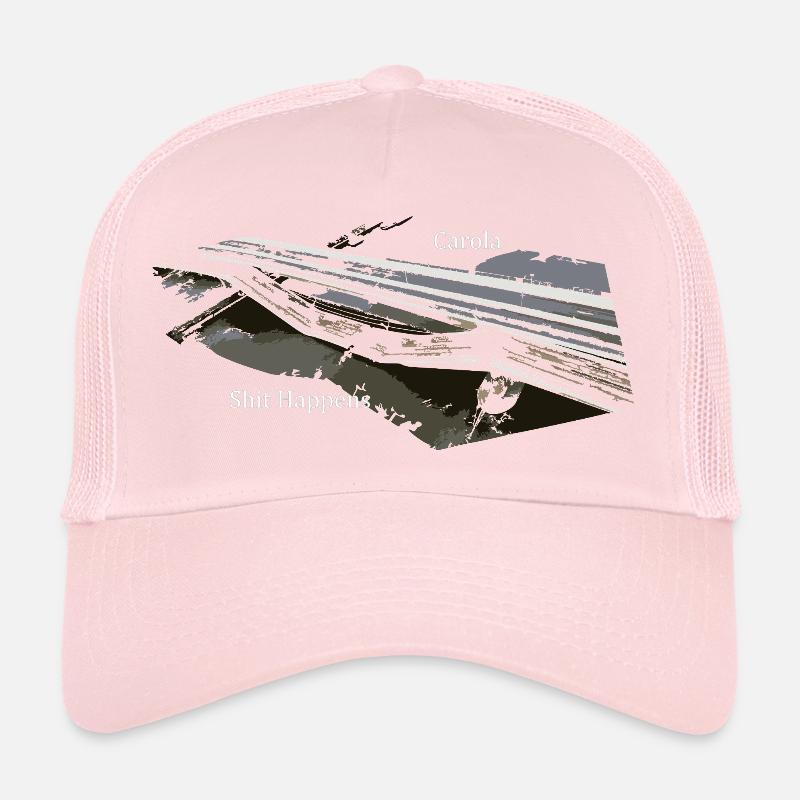 Carola Bridge Collapse Trucker Cap