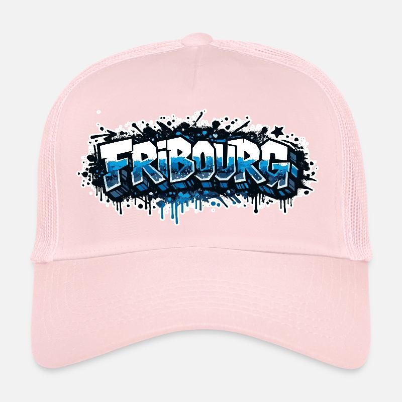 Fribourg Graffiti Casquette trucker 