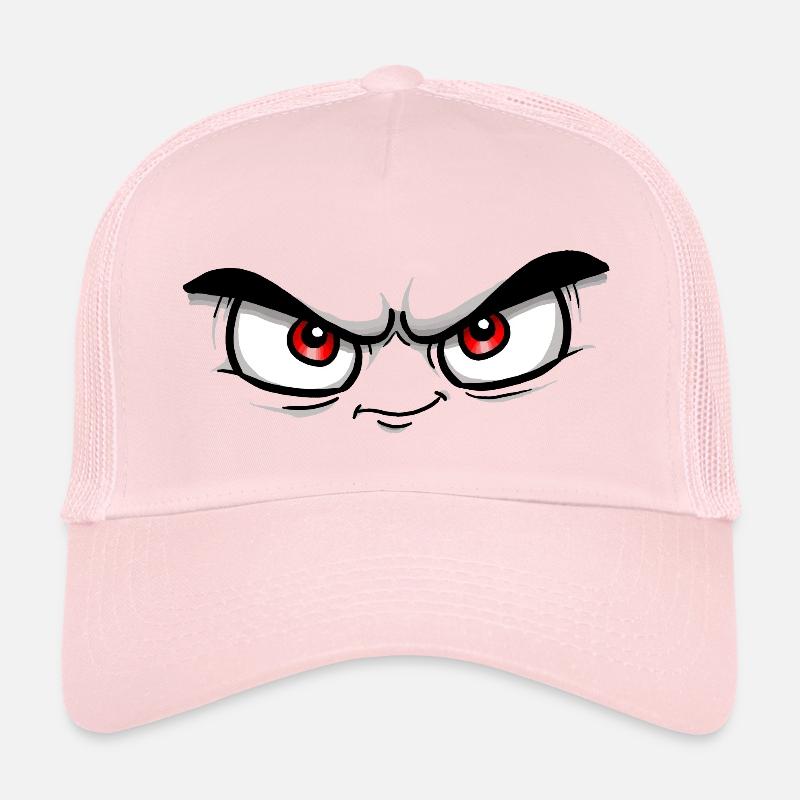 Rotes Gesicht Trucker Cap