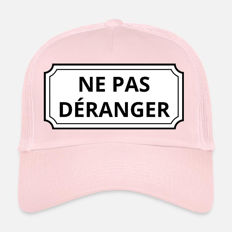 Ne pas déranger Casquette trucker 