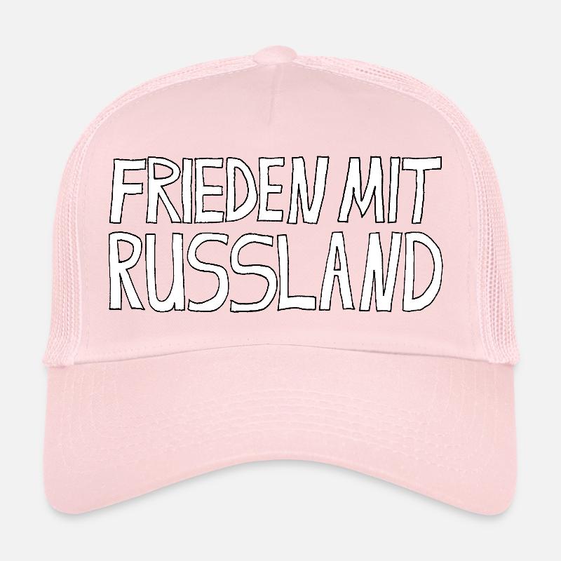 PAIX AVEC LA RUSSIE Casquette trucker 