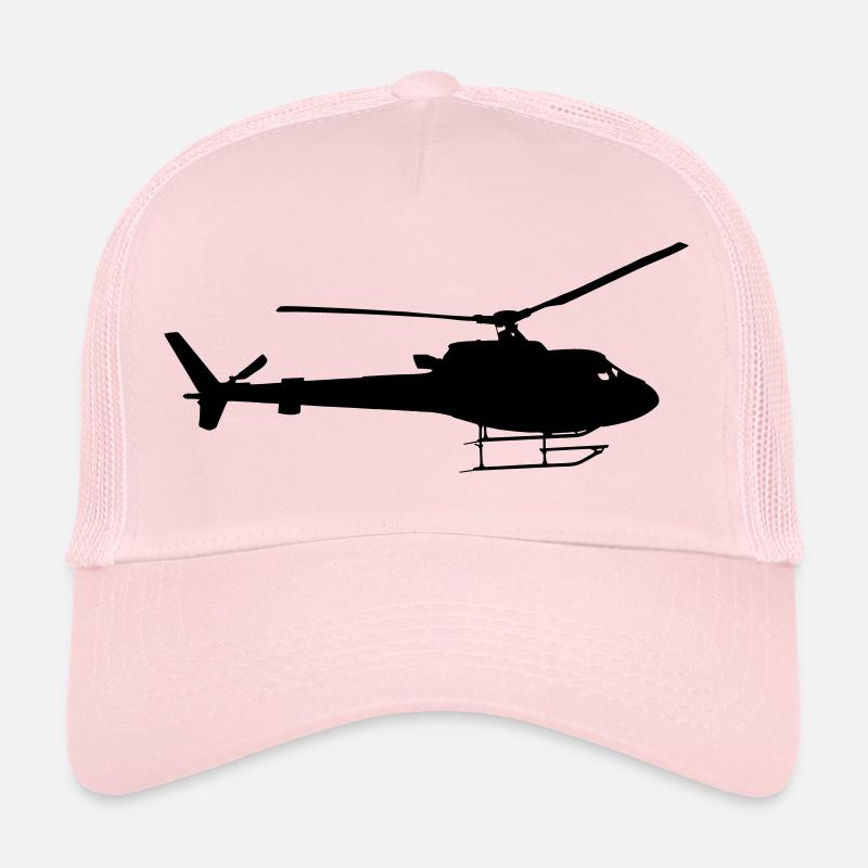Helicopter fly gift idea fast Trucker Cap