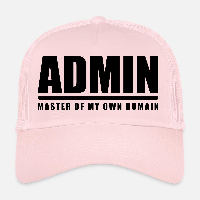 Admin Administrator domain master Meister Webseite Trucker Cap