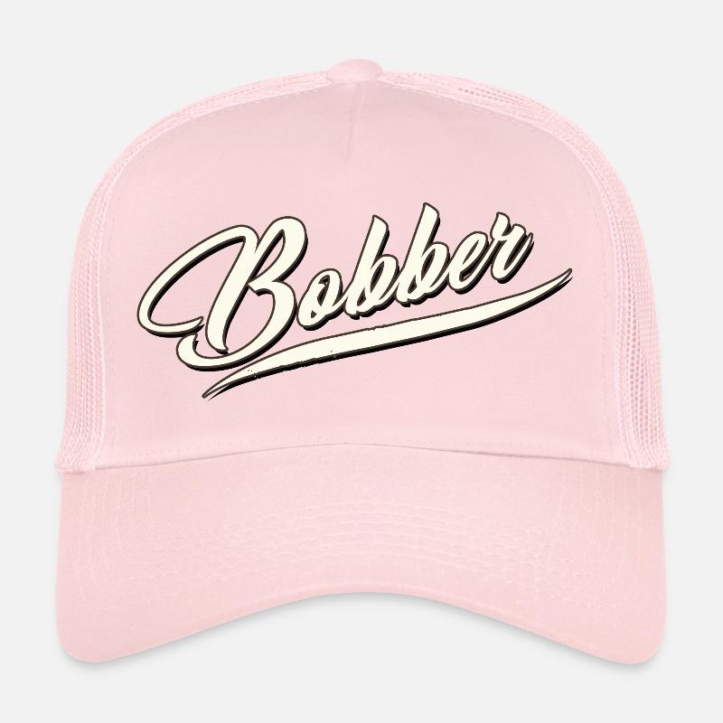 bobber chopper biker cruisen aufkleber sticker - Trucker Cap - Hellrosa