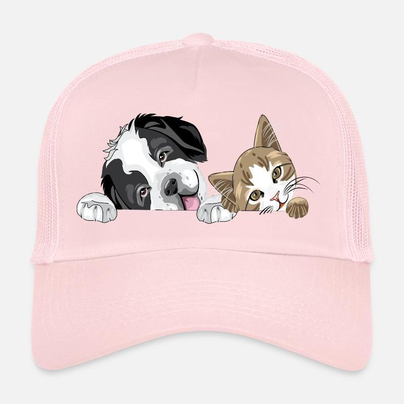 Katze und Hund Trucker Cap