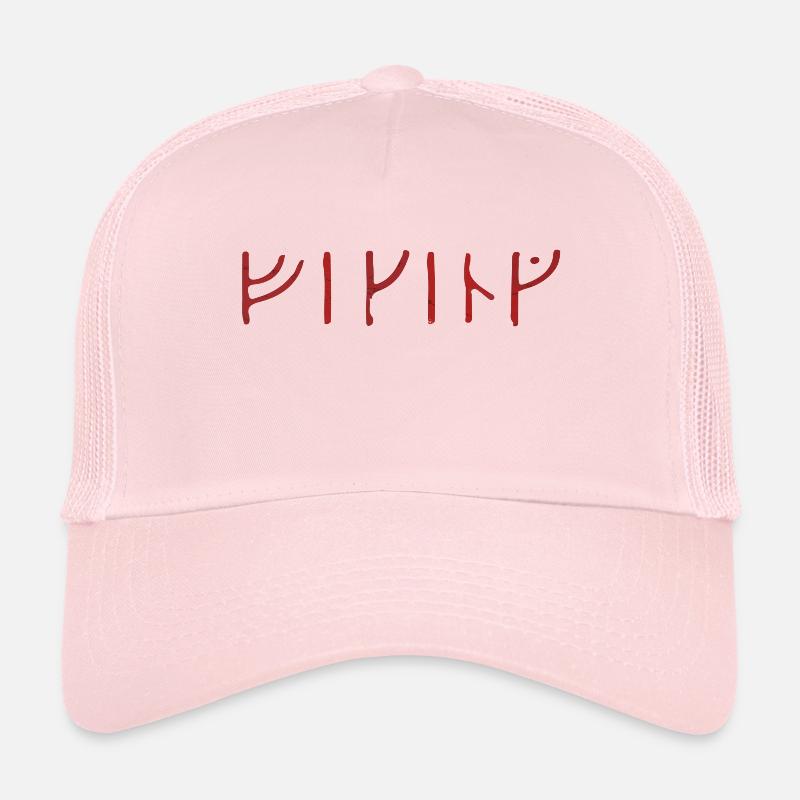 Viking runic - Trucker Cap - Hellrosa
