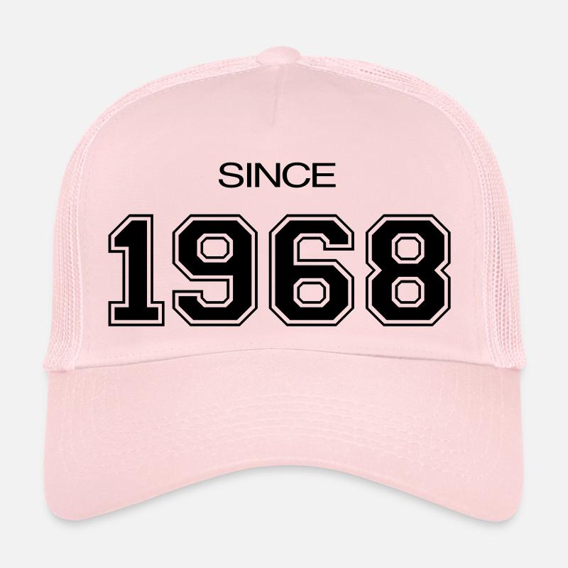 Geburtstag geschenk 1968 - Trucker Cap - Hellrosa