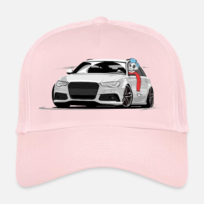 RS6 C7 A6 4G Skulldriver Casquette trucker 