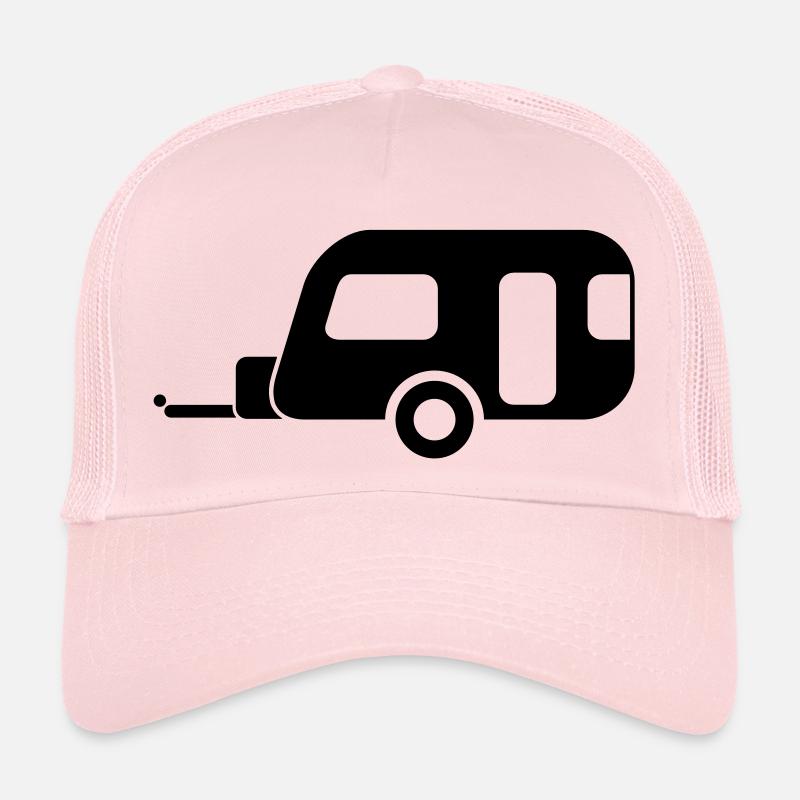 wohnwagen_a - Trucker Cap - pale pink