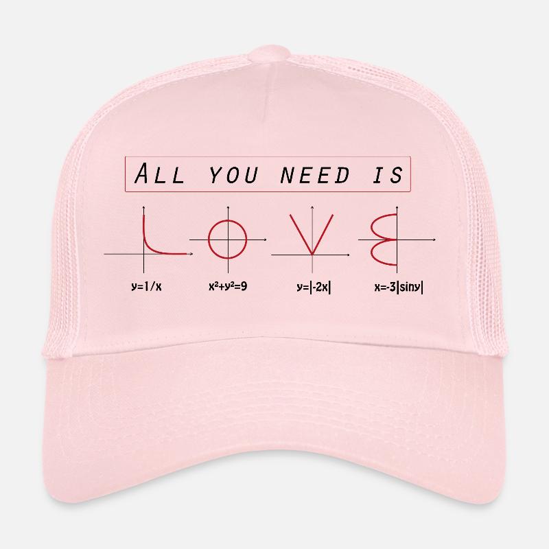 All you ned is Love - mathematics joke analysis - Trucker Cap - Hellrosa