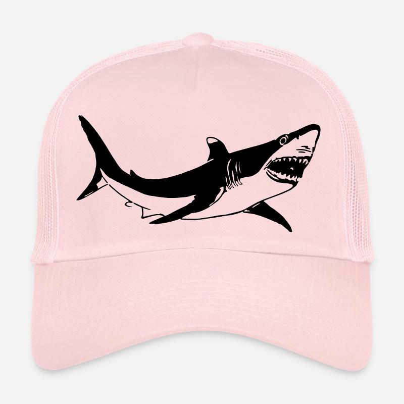 Requin blanc Casquette trucker 