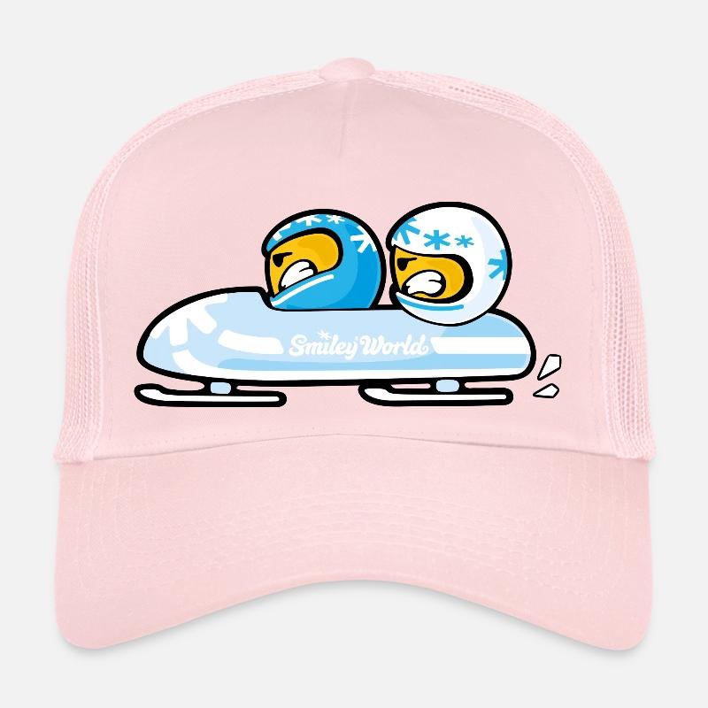 Smiley Bobsleigh - Trucker Cap - pale pink