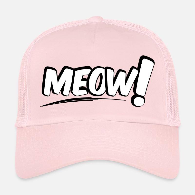 MEOW Miau Chat Casquette trucker 