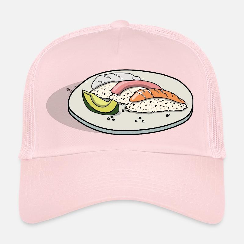 Sushi - Trucker Cap - Hellrosa