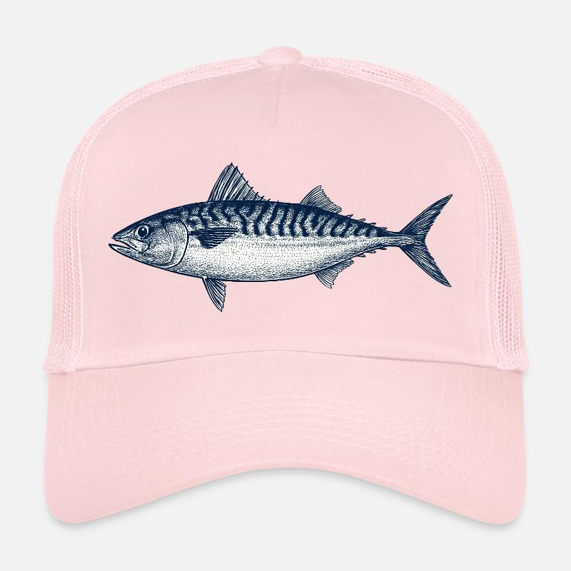 Illustration de poisson d’ornement pour décor marin Casquette trucker 