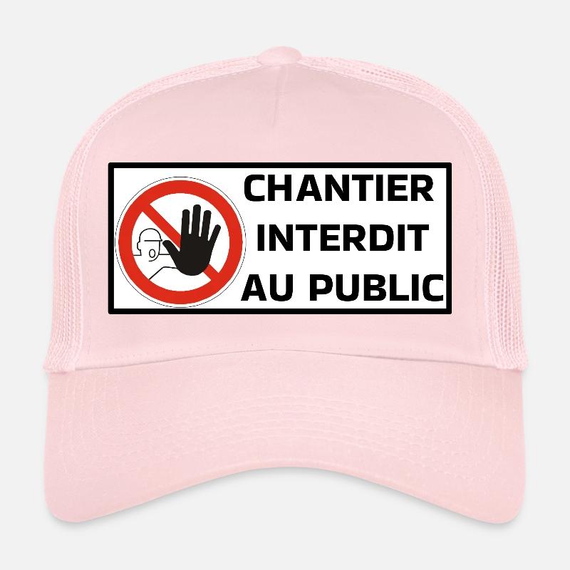Chantier Interdit Casquette trucker 