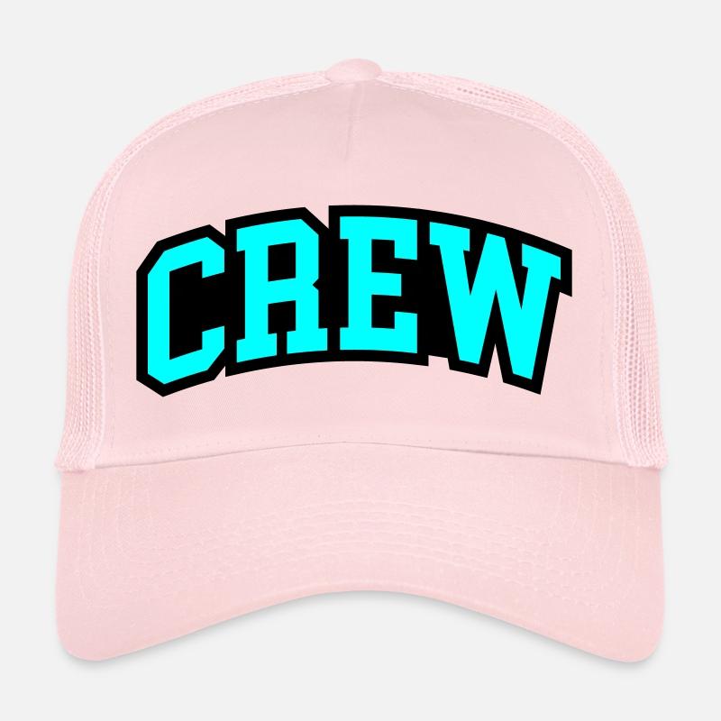 Lettrage de l’équipage Casquette trucker 