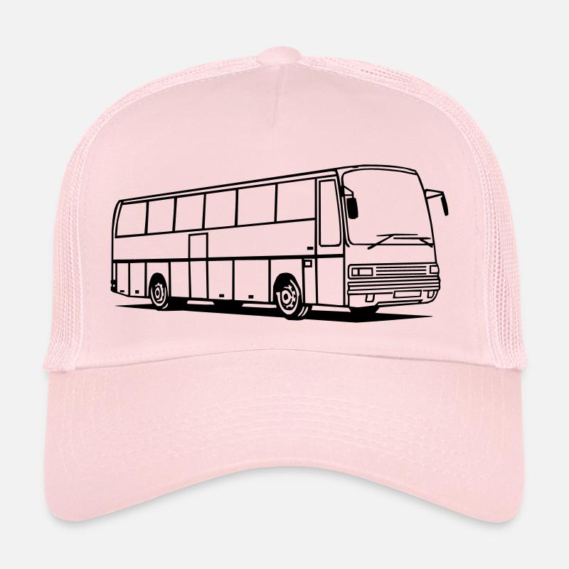 S 215 HD - Trucker Cap - Hellrosa
