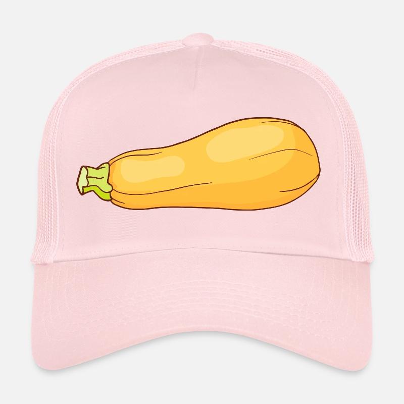 Courgette, courgettes, courgette - Casquette trucker  - rose pâle