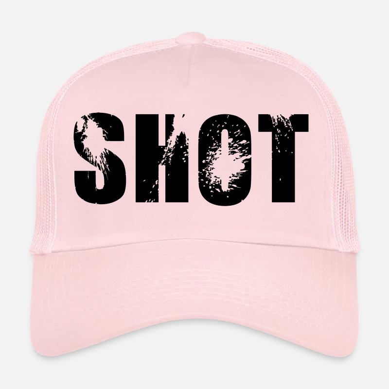 coup - Casquette trucker  - rose pâle