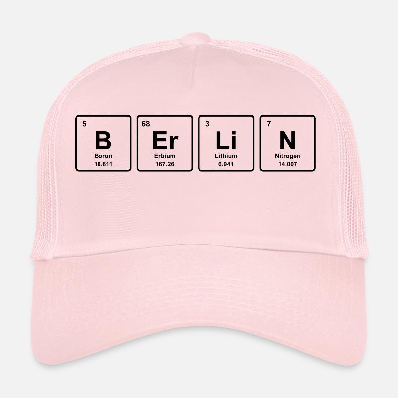 BERLIN ELEMENTS funny gift capital Trucker Cap