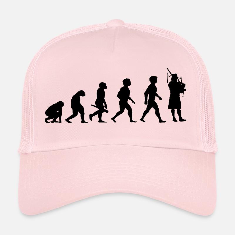 Evolution Cornemuse Cornemuse musicien Casquette trucker 