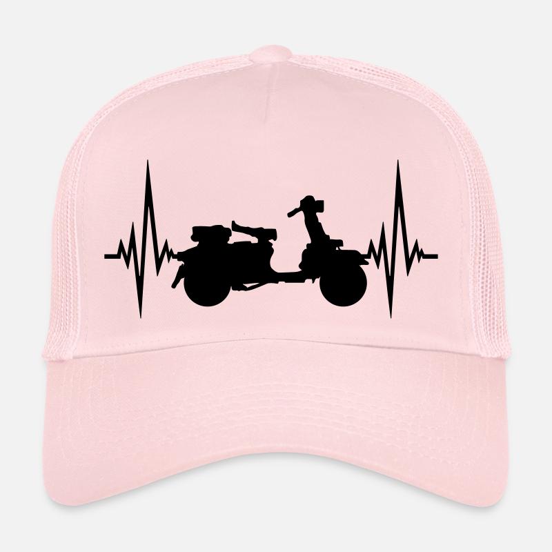 heartbeat roller pulse frequency clip art driving ele Trucker Cap