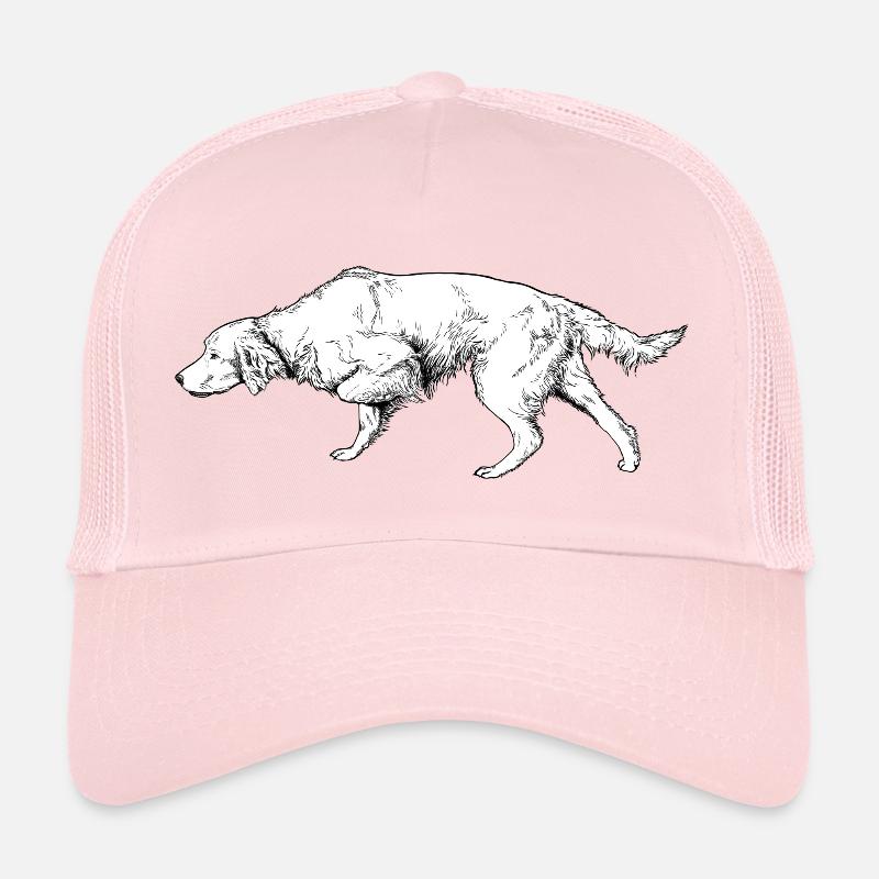 Setter vorstehend - Trucker Cap - Hellrosa