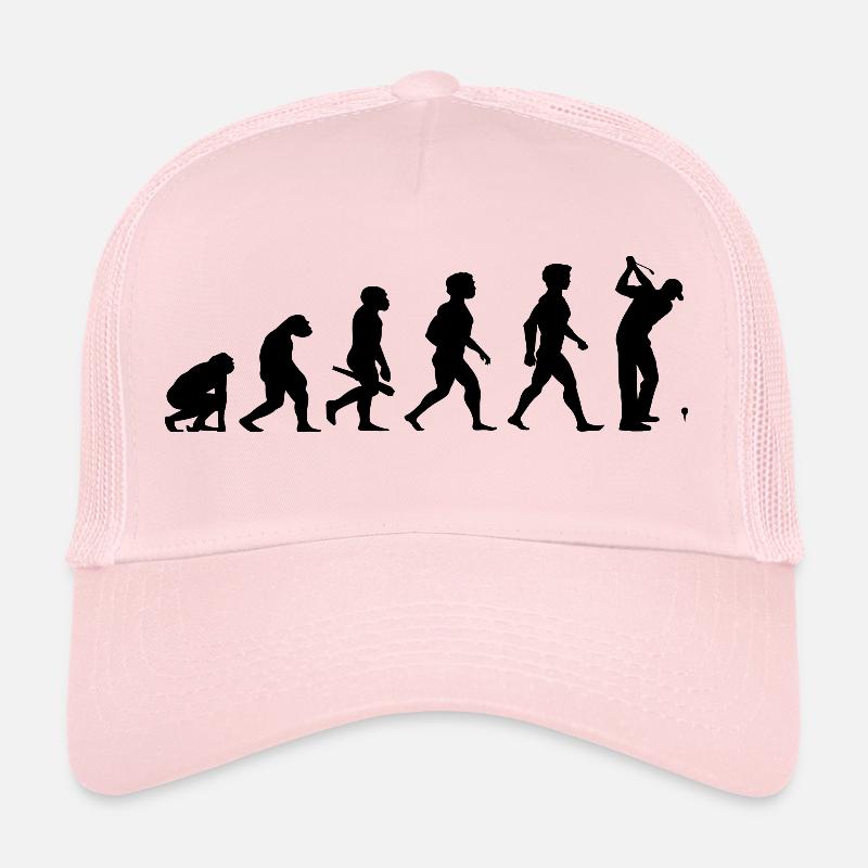 Evolution Golf Golfer Golfer Terrain de golf Casquette trucker 