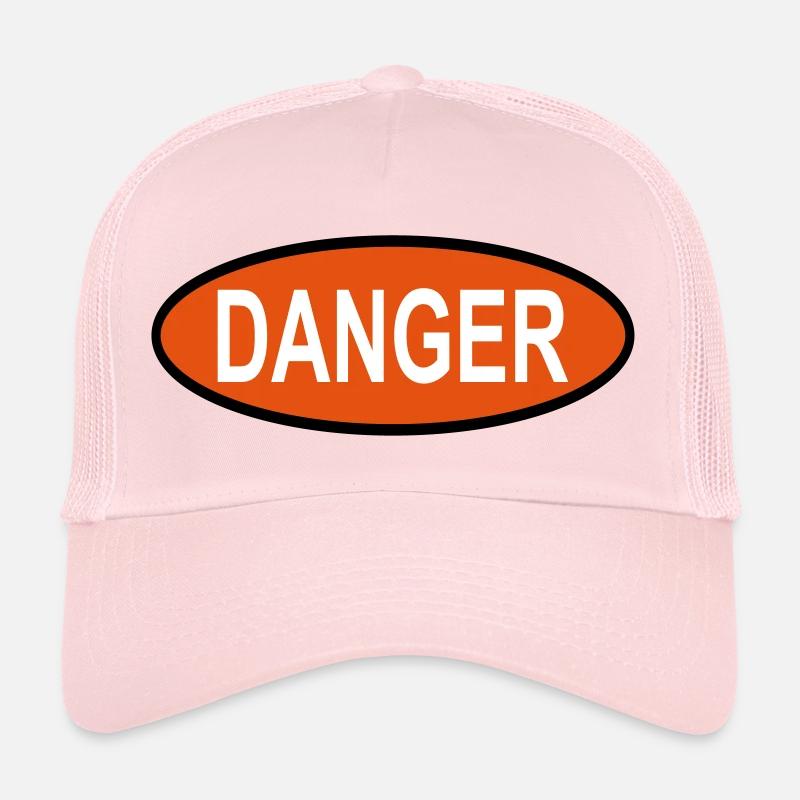 Danger - Trucker Cap - Hellrosa