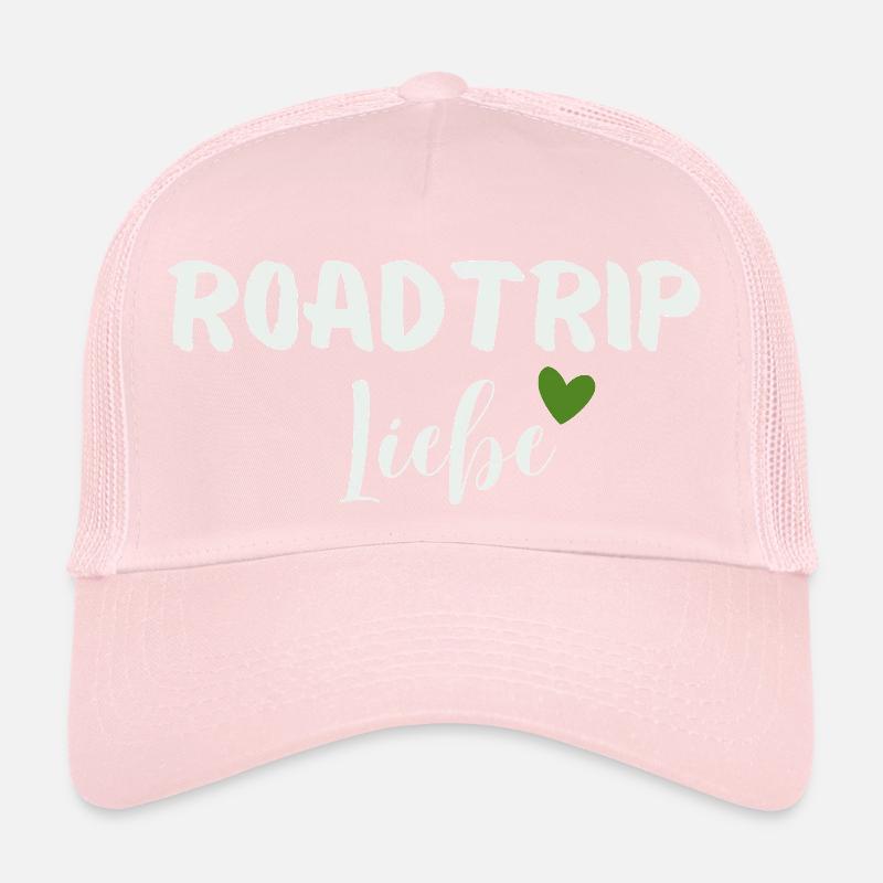 Roadtripliebe - Trucker Cap - Hellrosa