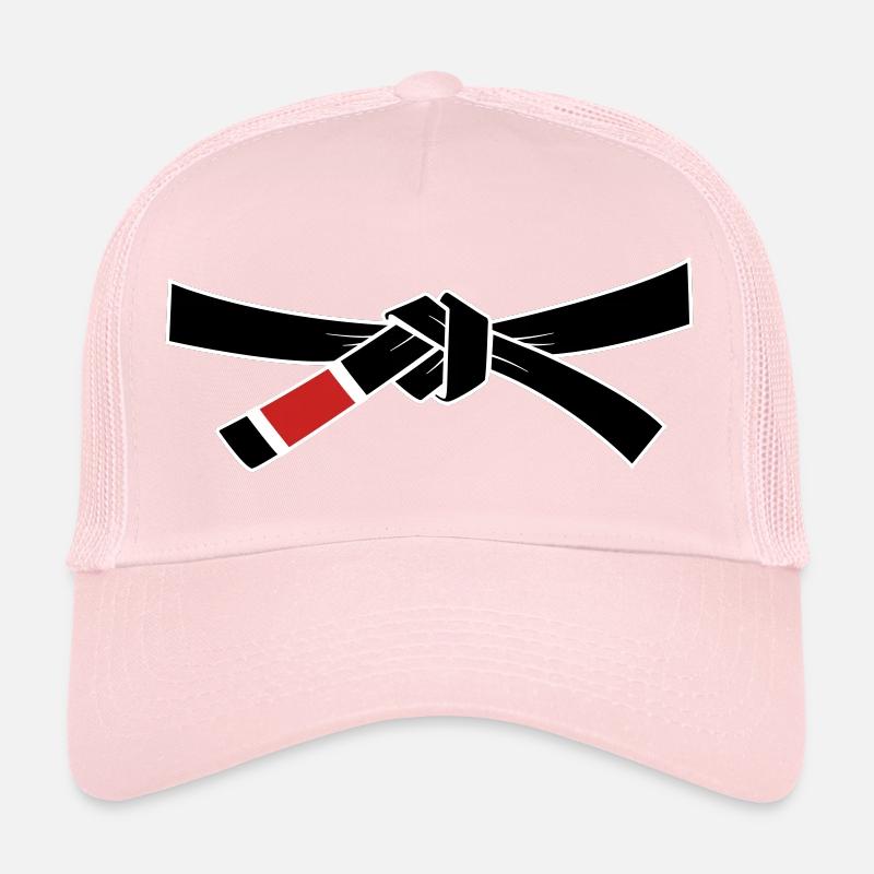 Blackbelt - Schwarzgurt - Trucker Cap - Hellrosa