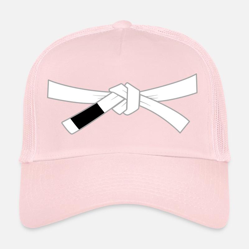 Ceinture blanche - Ceinture blanche Casquette trucker 