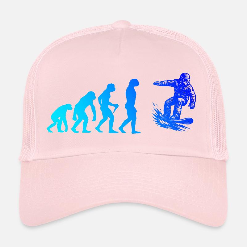 Œuvres modernes de snowboard Casquette trucker 