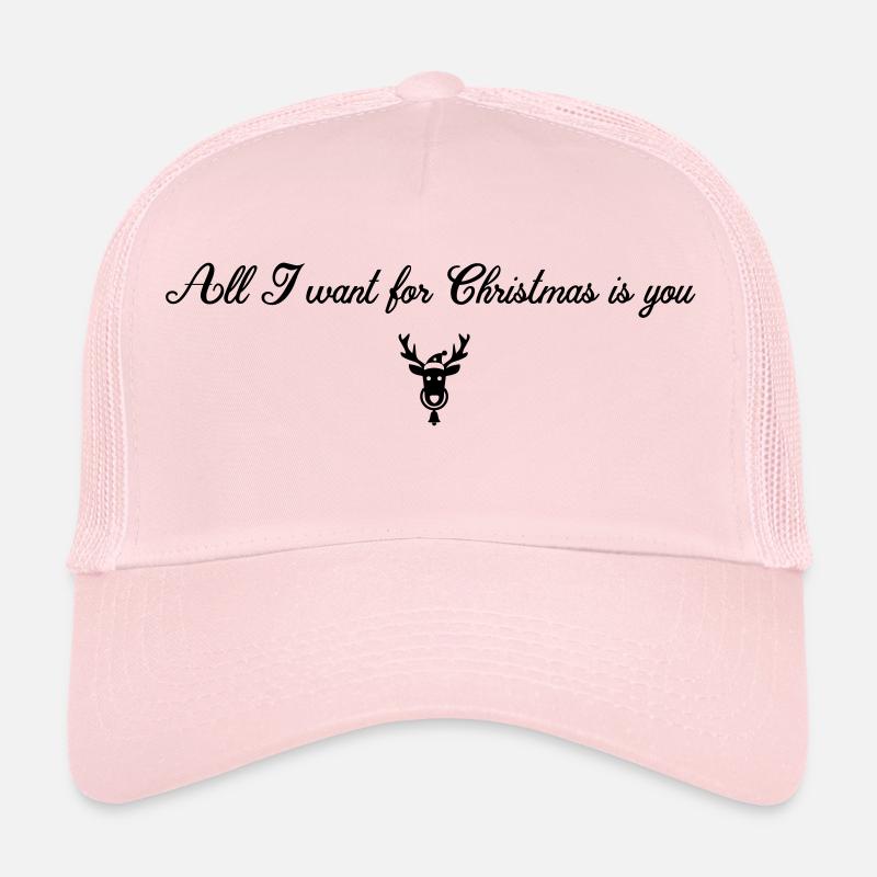 Mein Weihnachts will bist du - Trucker Cap - Hellrosa