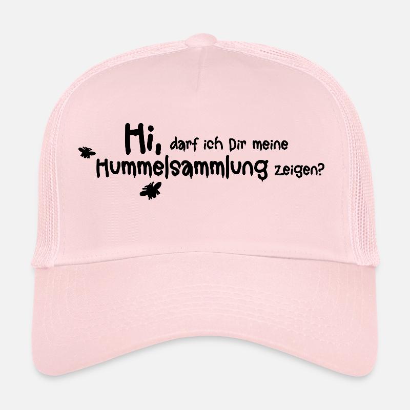 Hummel Sammlung Biene erste Liebe flirten Romantik - Trucker Cap - Hellrosa