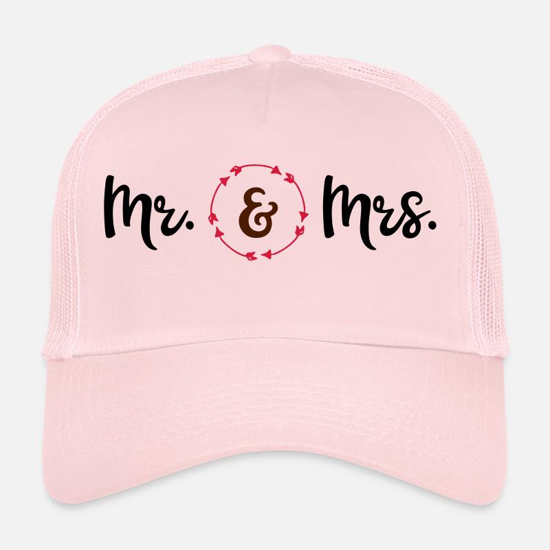 Hochzeit - Trucker Cap - Hellrosa