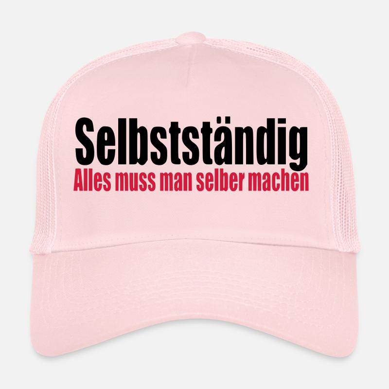 Selbstständig Arbeit Geschenk Geburtstag Chef Trucker Cap