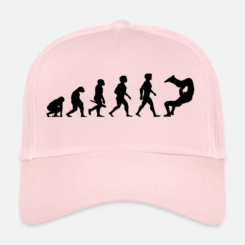 Catch catcheur lutteur catcheur - Casquette trucker  - rose pâle