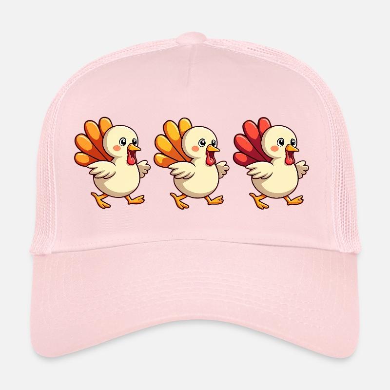 Bébé dinde de Thanksgiving Casquette trucker 