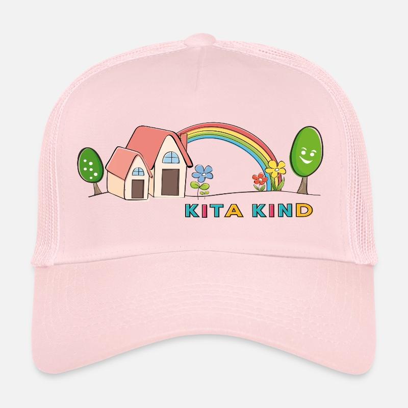 Daycare Child Rainbow Trucker Cap