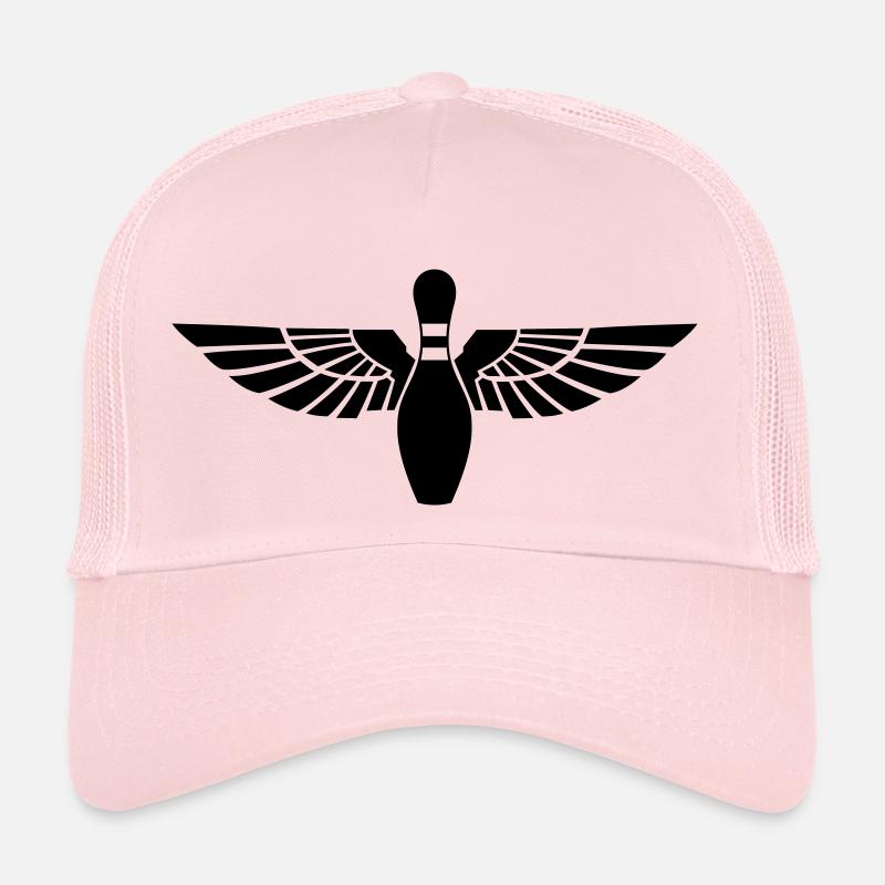 pin_on_wings_1 Trucker Cap