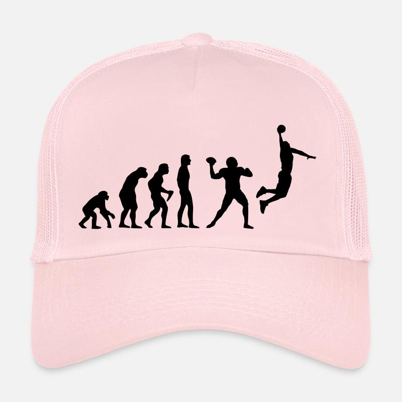 Basketball Evolution Trucker Cap