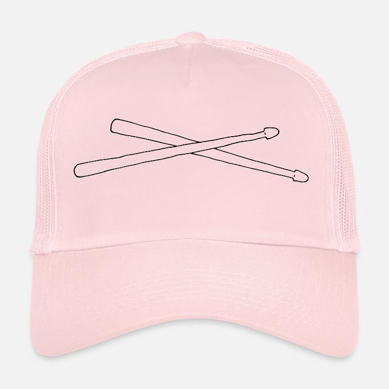 Drumsticks - Trucker Cap - pale pink