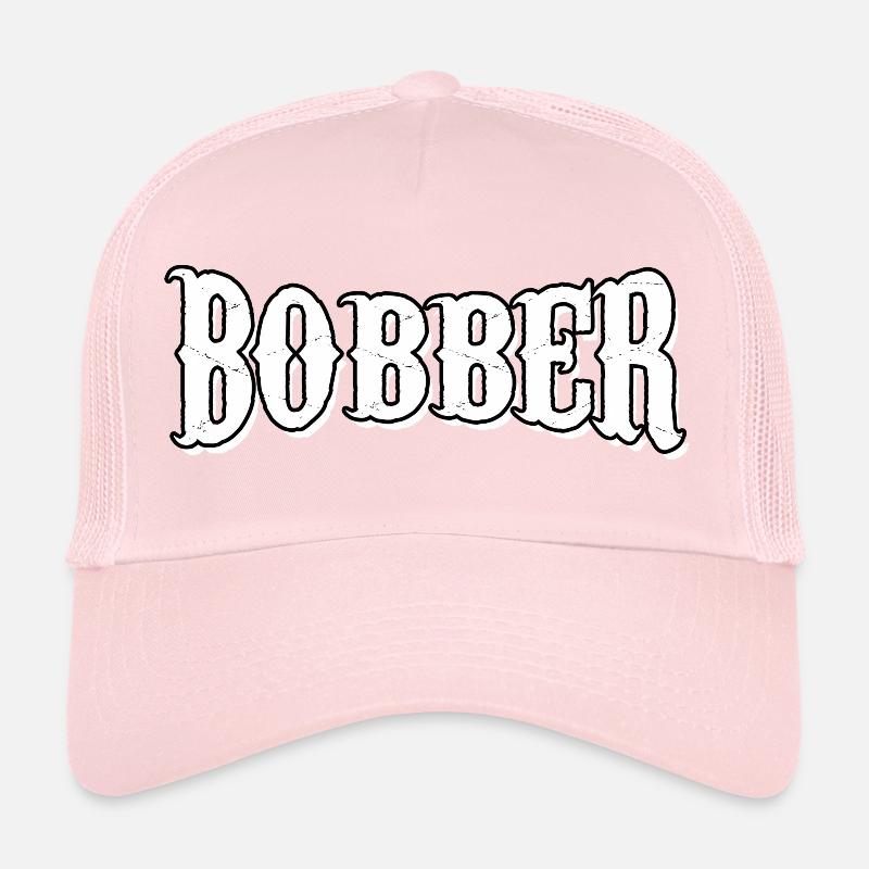 bobber chopper biker cruisen aufkleber sticker - Trucker Cap - Hellrosa