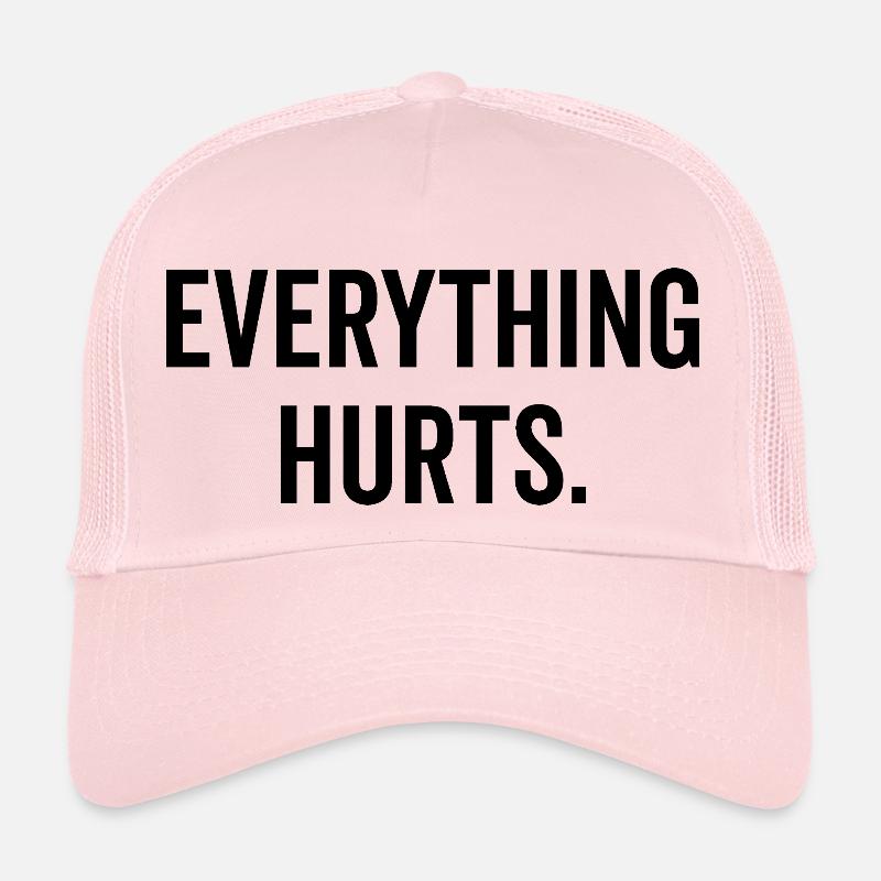 Alles tut weh Trucker Cap